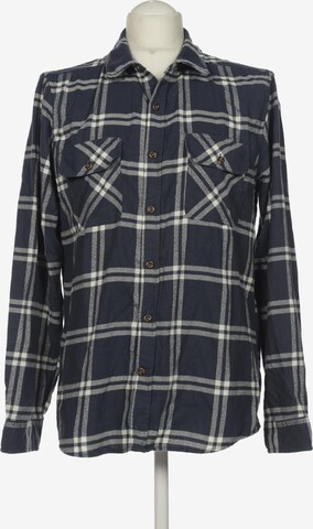 Hurley Button Up Shirt in L in Blue: front