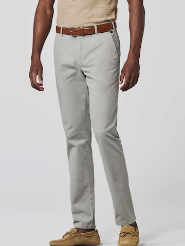 Regular Pantalon chino 'New York' MEYER en beige : devant