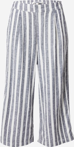 ONLY Wide leg Pleat-front trousers 'ONLCARISA' in Blue: front
