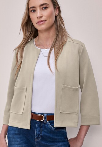 STREET ONE Strickjacke in Beige: Vorderseite