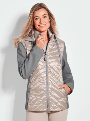 Veste mi-saison Goldner en gris : devant