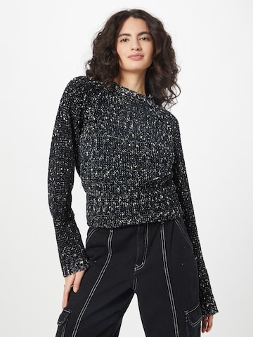 House of Sunny Sweater 'KURT' in Black: front