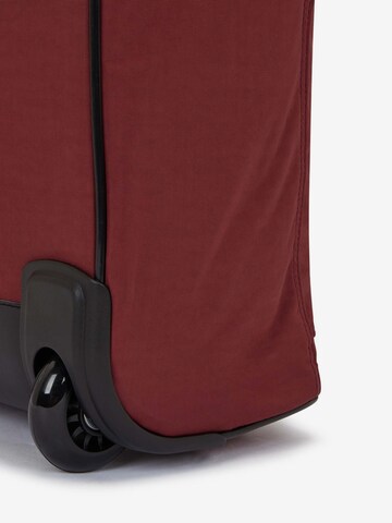 KIPLING Gurulós bőröndök 'TEAGAN' - piros