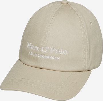 Casquette Marc O'Polo en beige : devant