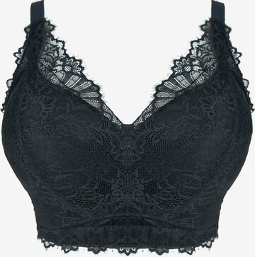 Bustier Soutien-gorge SugarShape en noir : devant