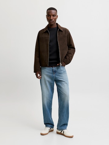 Pull-over 'JWHMILANO' JACK & JONES en noir
