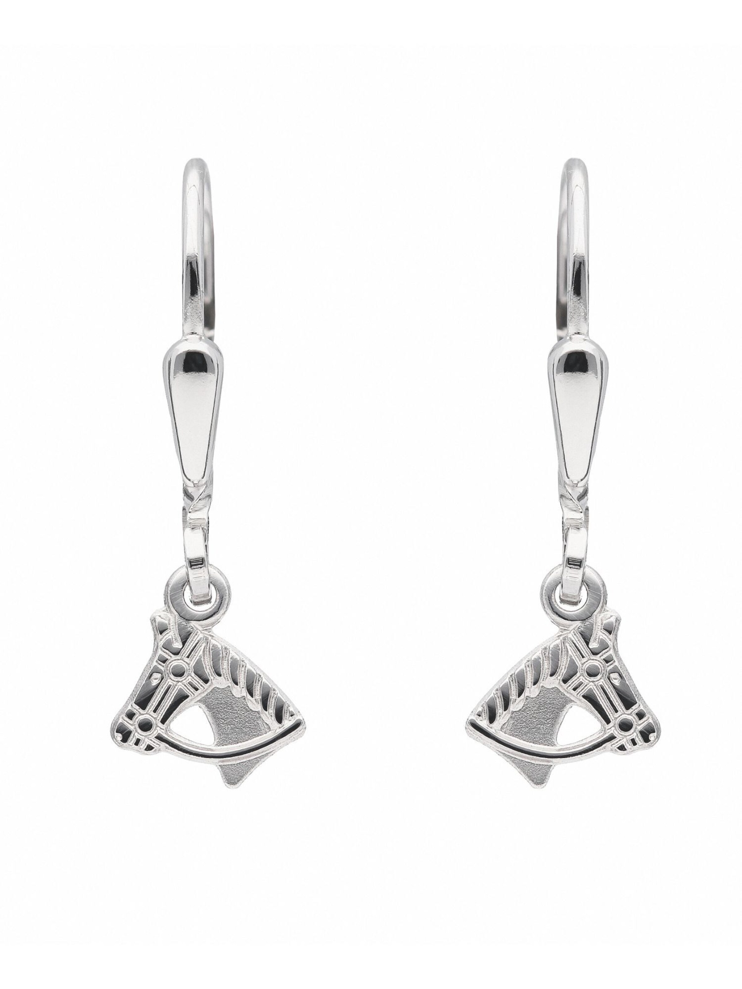 Adelia´s Ohrringe in Silber: Vorderseite