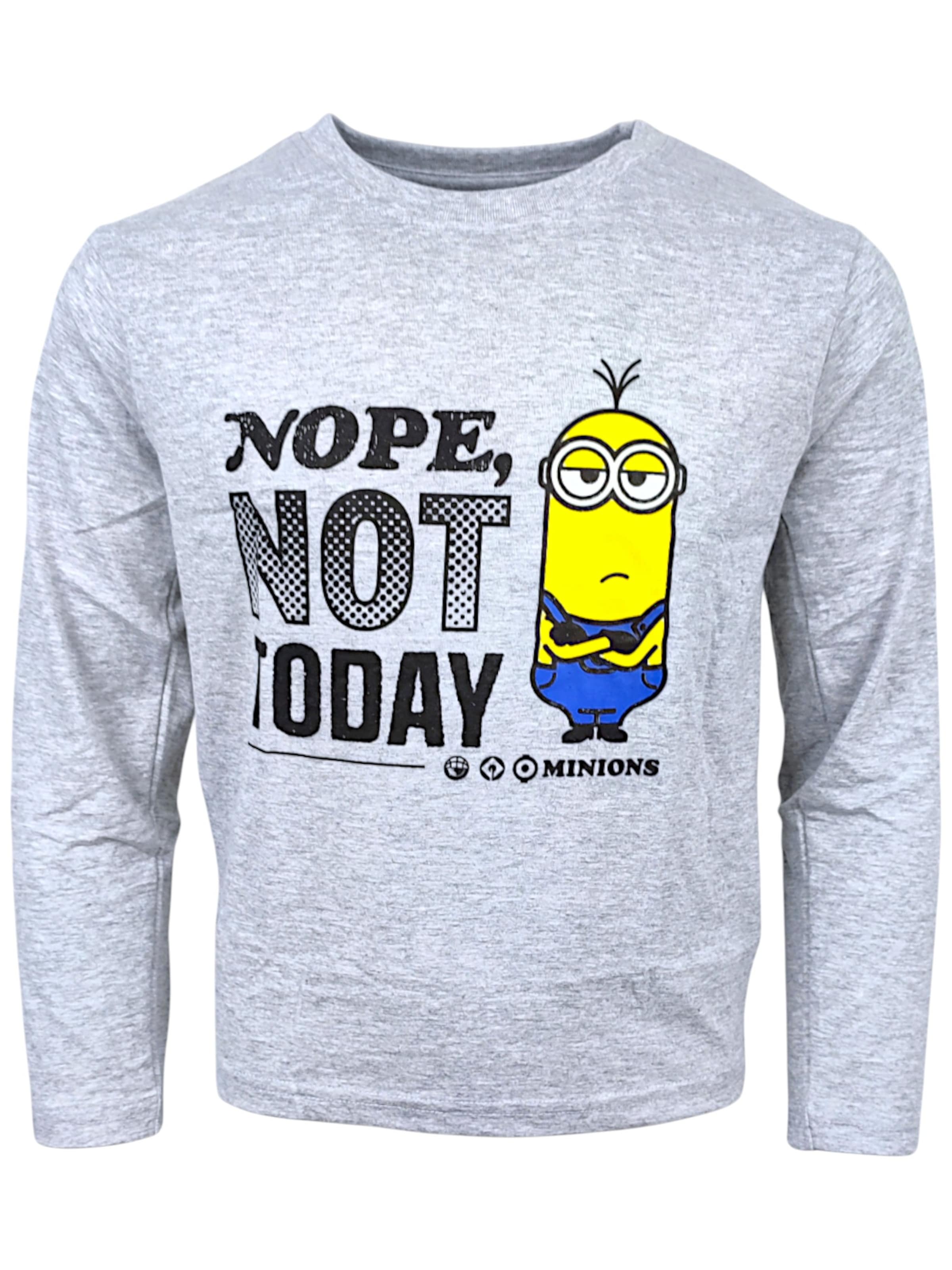 Minions Shirt 'Kevin'‌‌ in Grau: Vorderseite