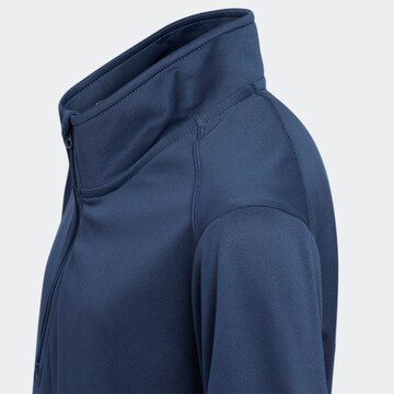 ADIDAS GOLF - Sudadera con cremallera deportiva en azul