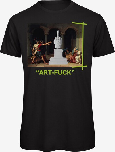 Openspace T-Shirt 'Art' in mischfarben / schwarz, Produktansicht
