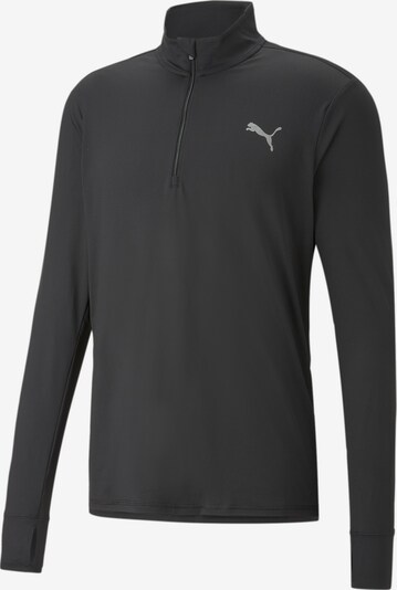 PUMA T-Shirt fonctionnel 'Run Favourite' en gris / noir, Vue avec produit