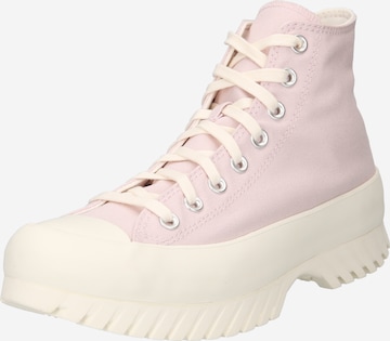 CONVERSE Sneakers hoog 'Chuck Taylor All Star Lugged 2.0' in Roze: voorkant