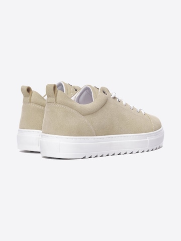 MARTIN VALEN Platform trainers in Beige