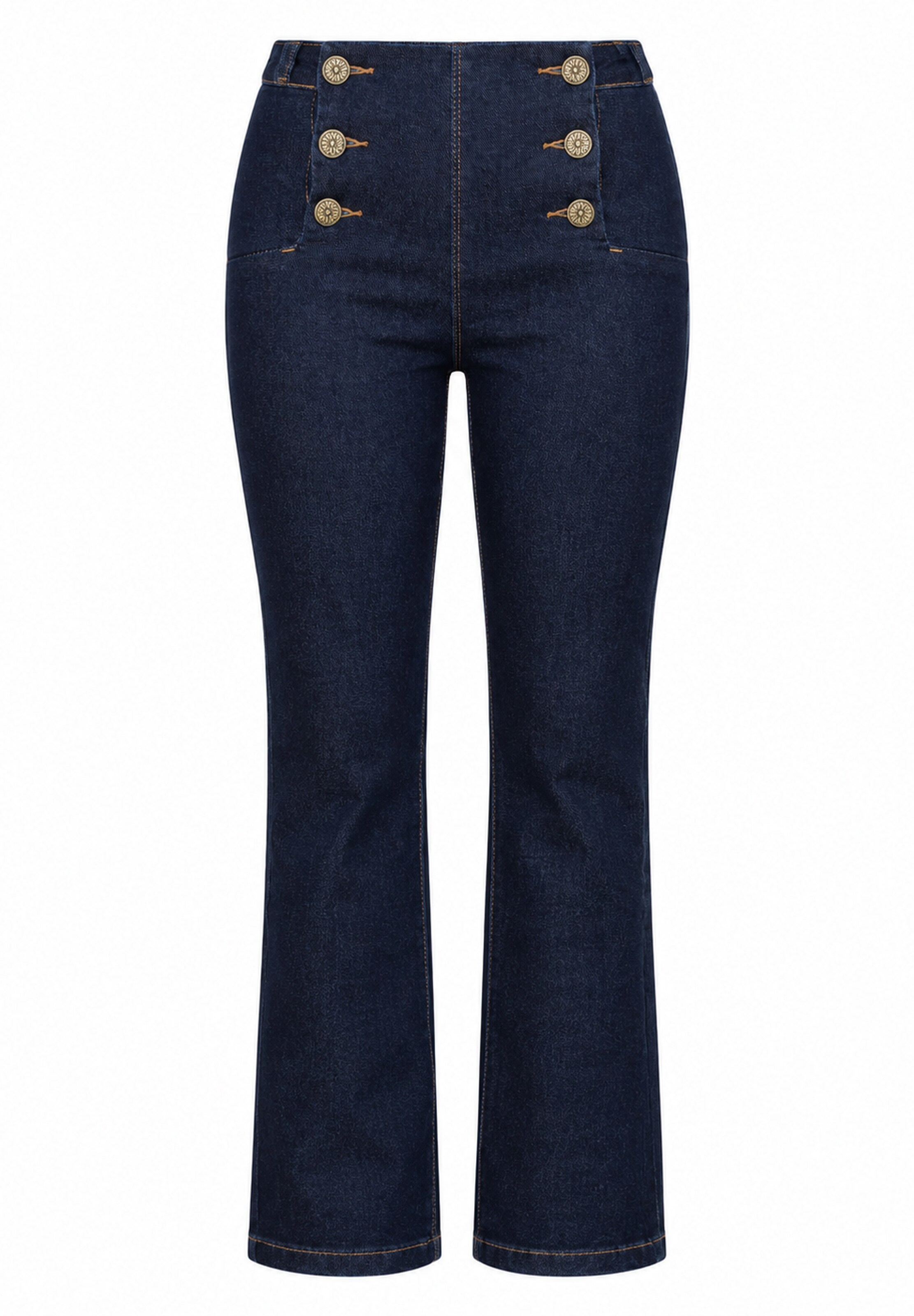 Elara Jeans in 25-26 in de kleur Navy, Productweergave