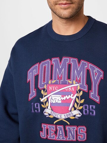 Tommy Jeans Sweatshirt 'College' in Blauw