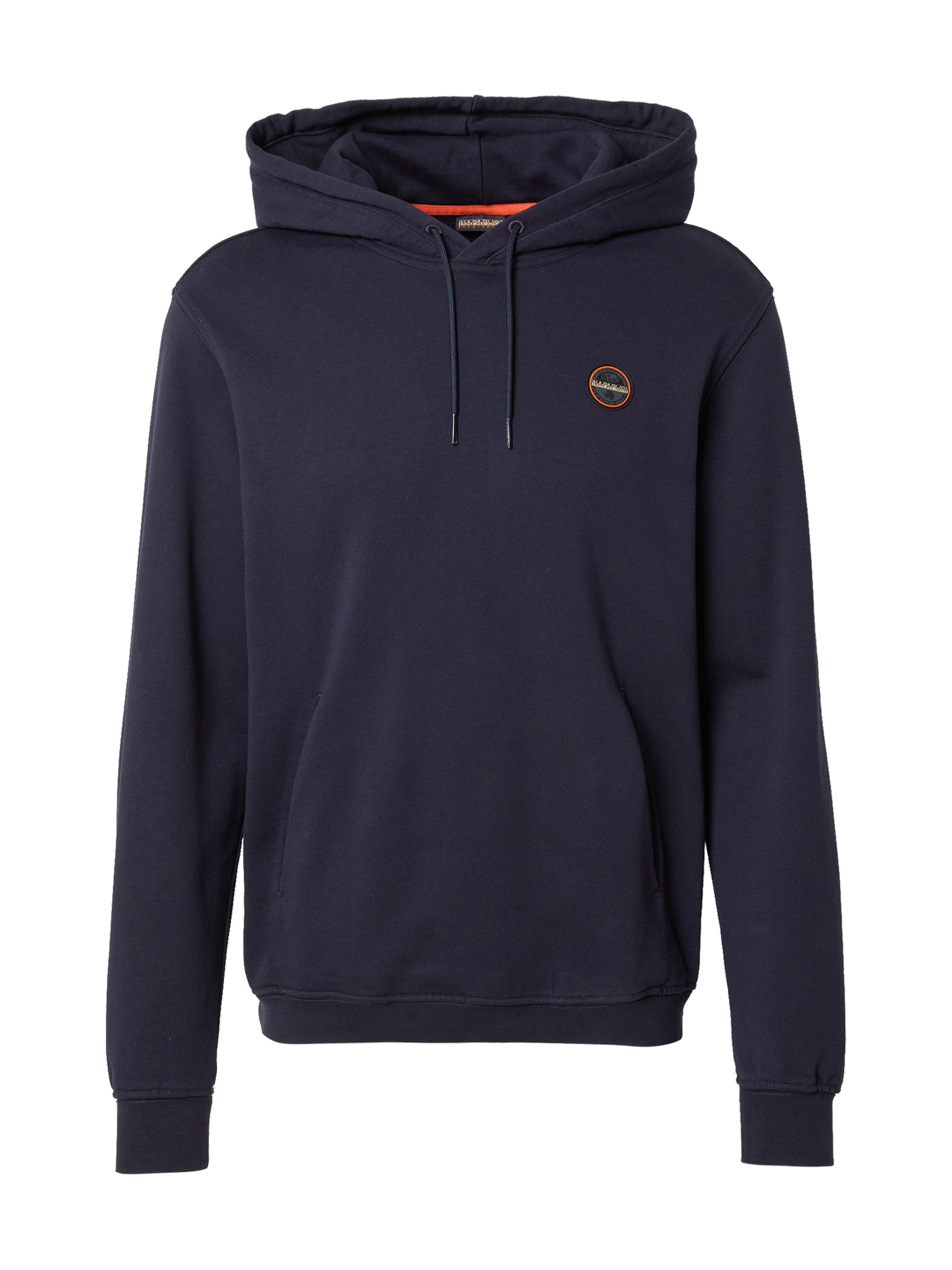 NAPAPIJRI Sweatshirt 'B-BADGE' in Blue: front