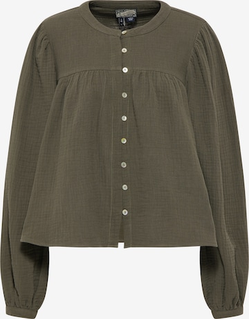 DreiMaster Vintage - Blusa en verde: frente