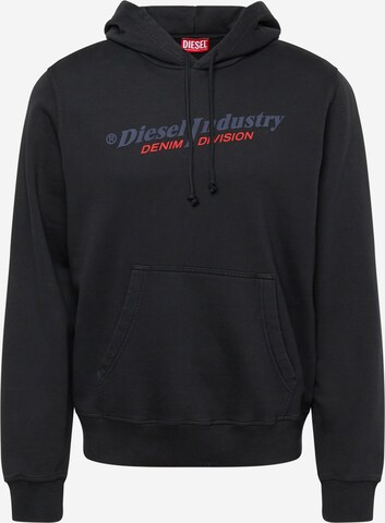 DIESEL - Sweatshirt em cinzento: frente