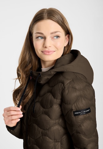 Frieda & Freddies Winter Jacket in Brown