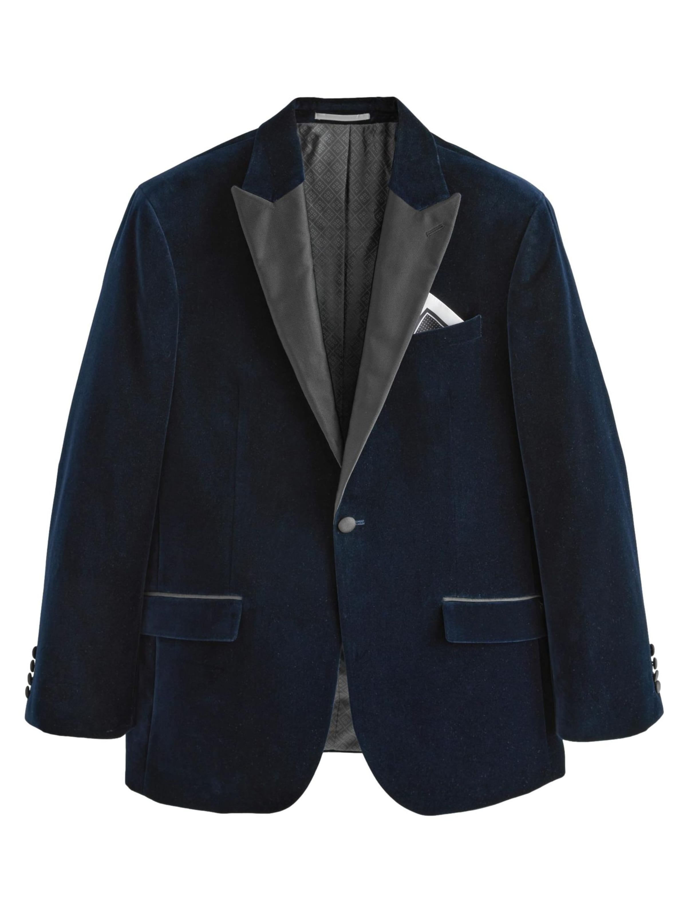 Next Sakko in Blau: Vorderseite