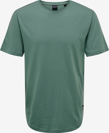 Only & Sons Shirt 'MATT' in Groen: voorkant