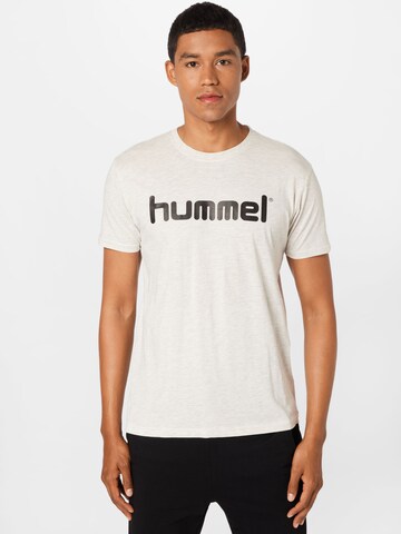 Hummel Тениска в сиво: отпред