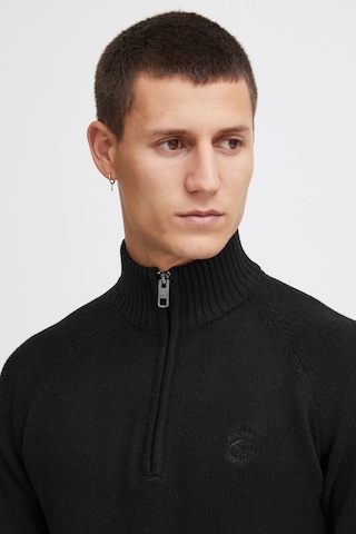 INDICODE JEANS Sweater 'Torino' in Black