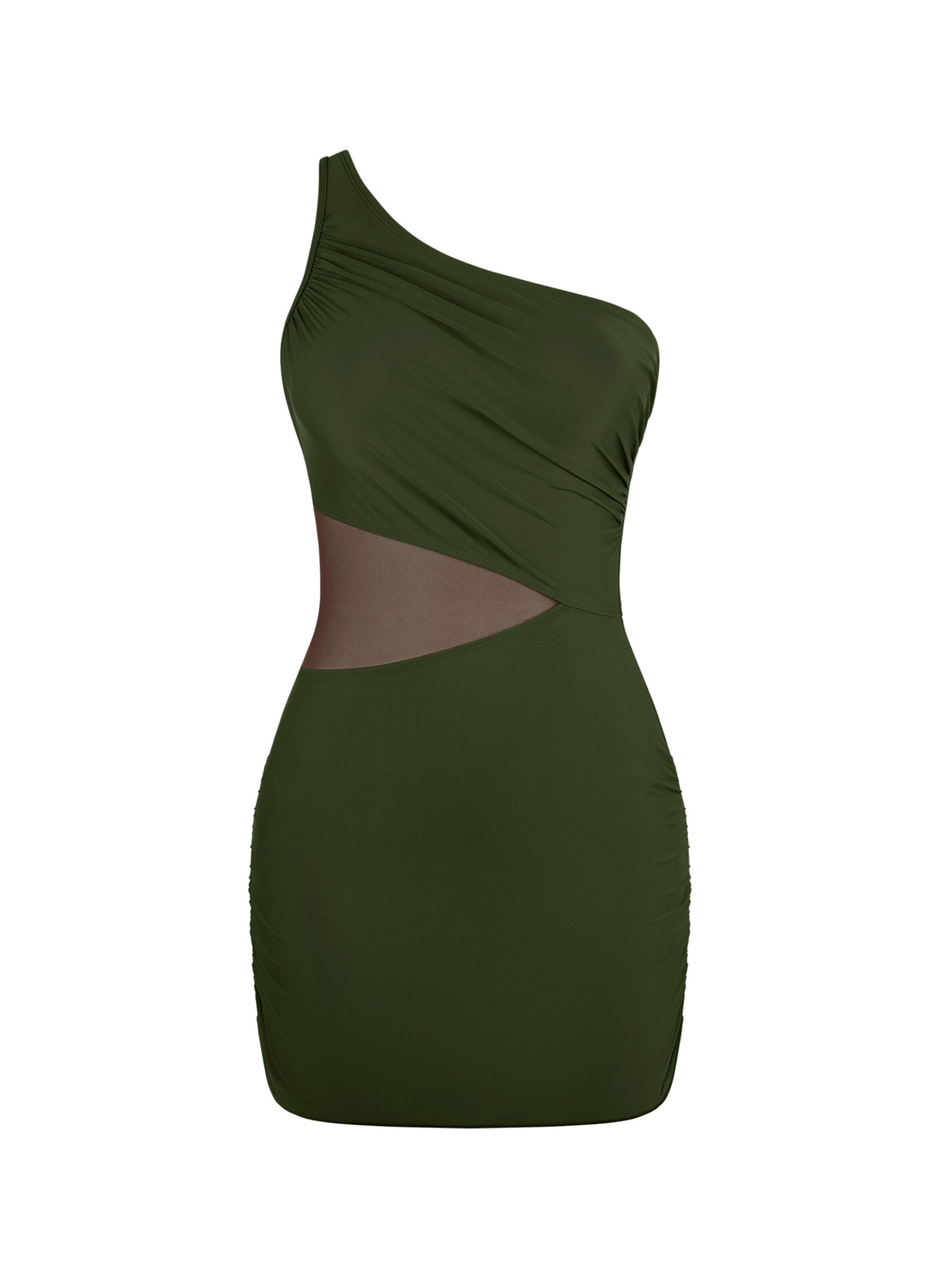 Cupshe Badeanzugkleid 'DAA12M4L004RR'‌ in Grün: Vorderseite