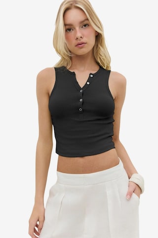 Haut No Matter What en noir : devant