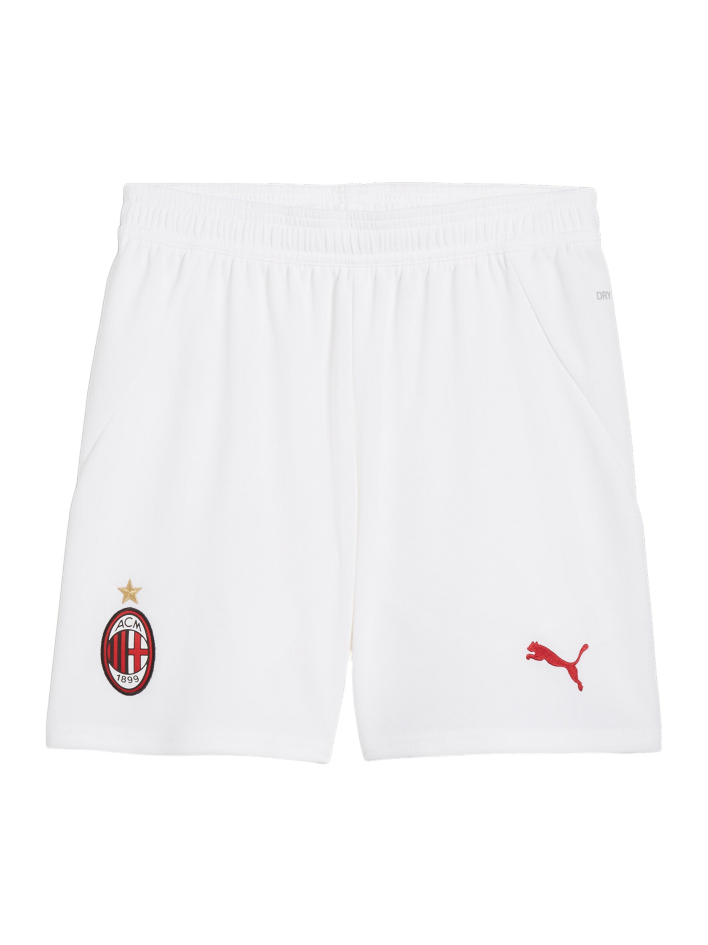 Regular Pantalon de sport 'AC Milan 24/25' PUMA en blanc : devant