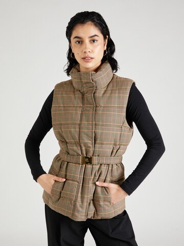 Lauren Ralph Lauren Vest 'LEAN' in Brown: front