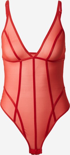 Scandale éco-lingerie Body en rouge, Vue avec produit