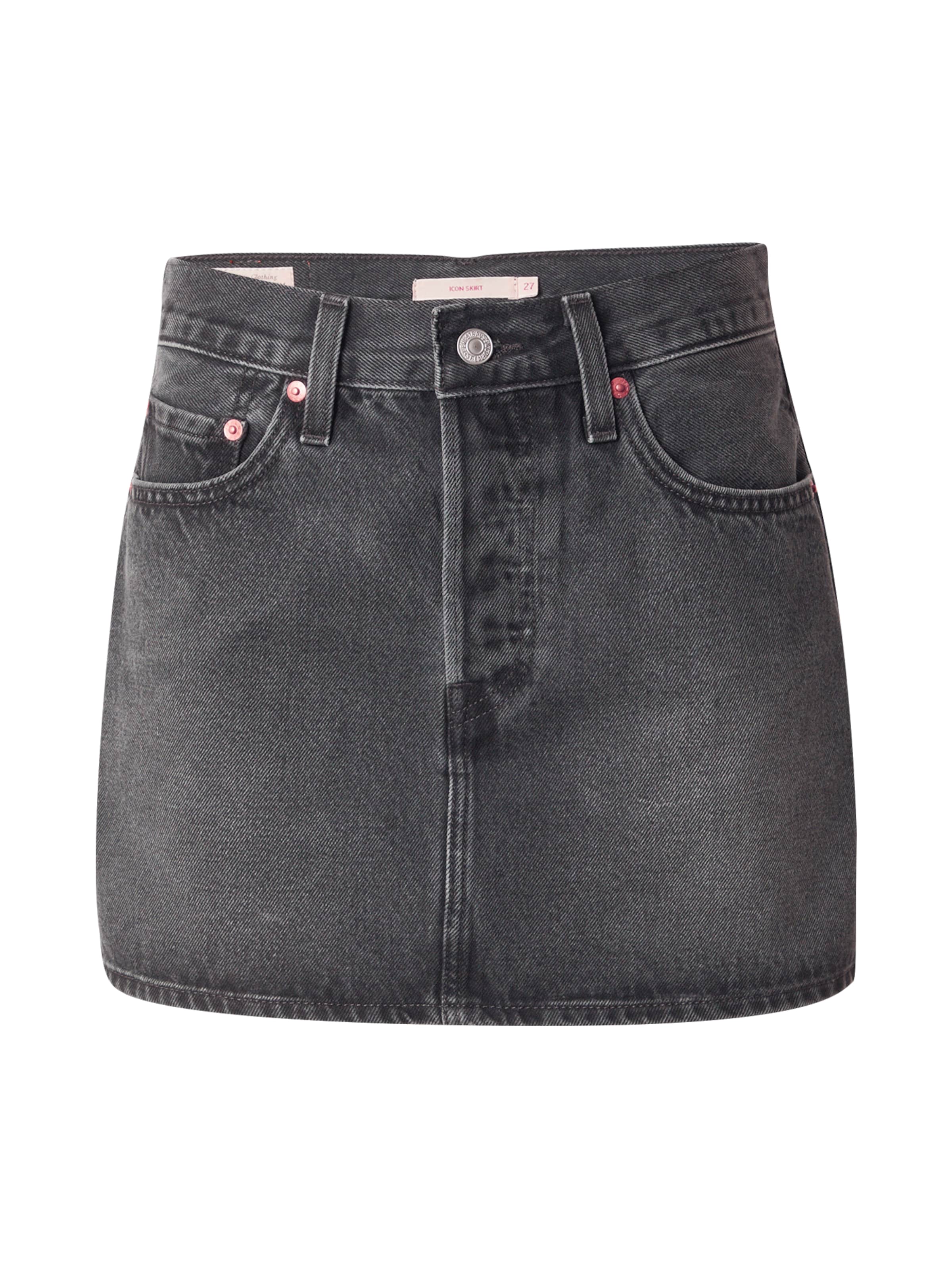 LEVI'S ® Spódnica 'Icon Skirt' w kolorze czarny: przód