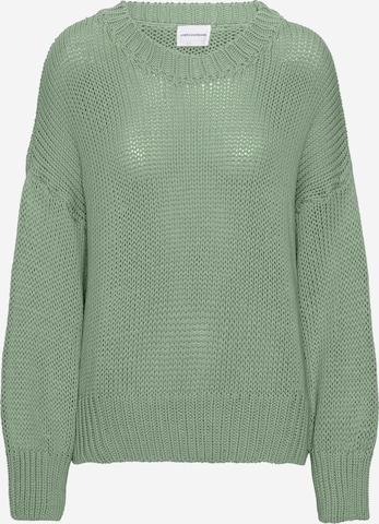 americandreams Oversizepullover 'Pepper' in Grün: Vorderseite