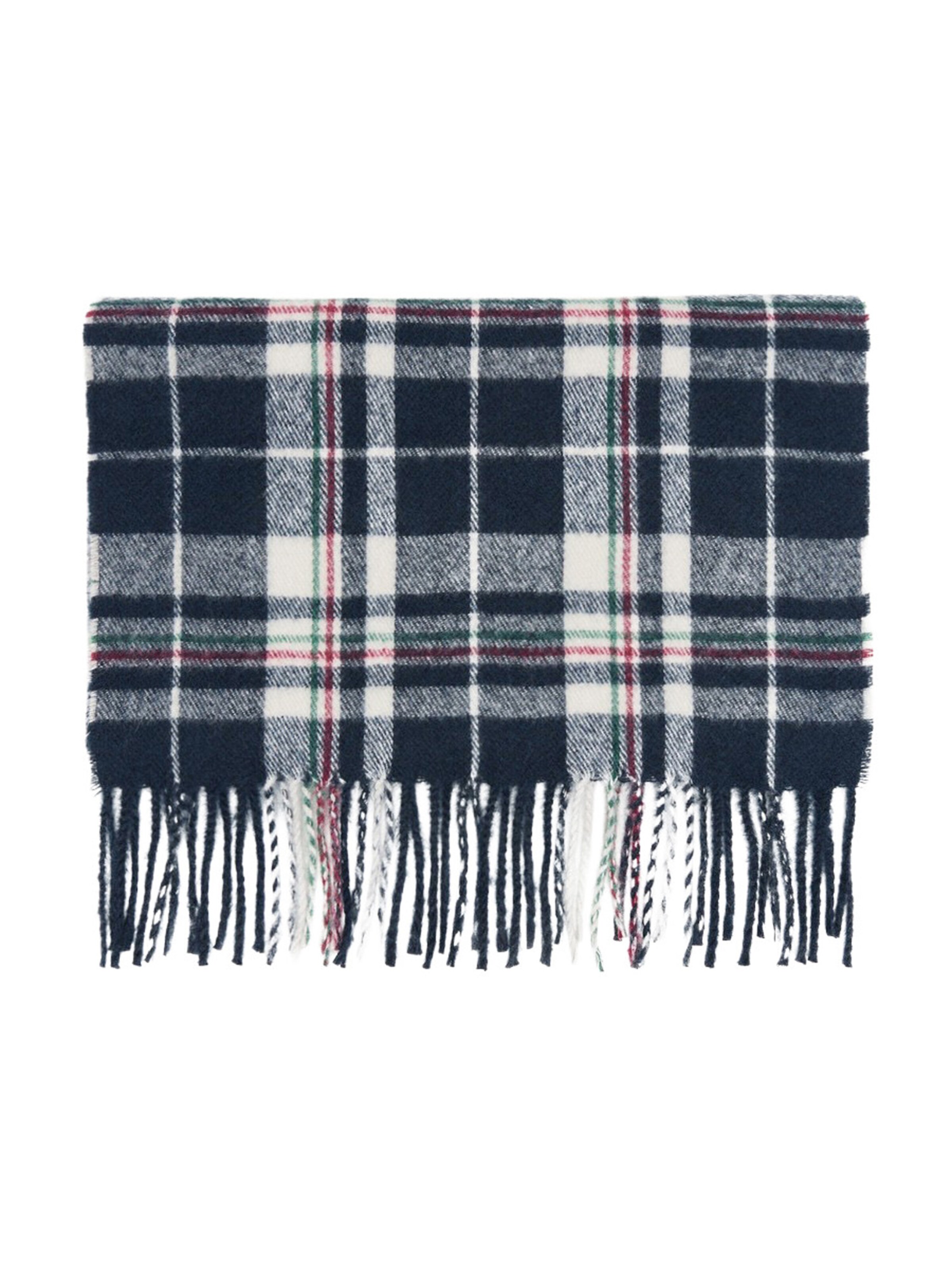 Bershka Scarf in Blue: front