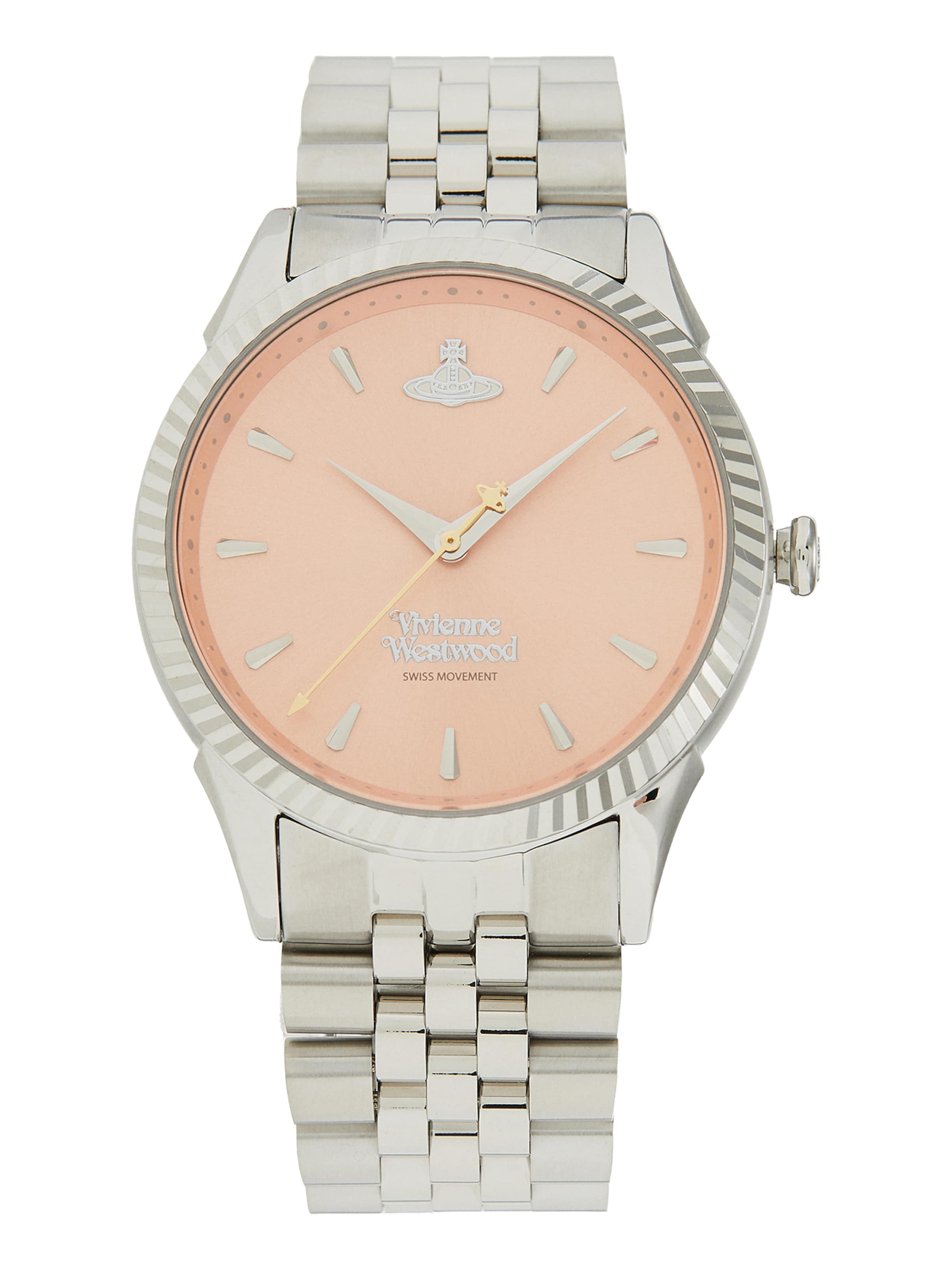 Vivienne Westwood Analogové hodinky – stříbrná: přední strana