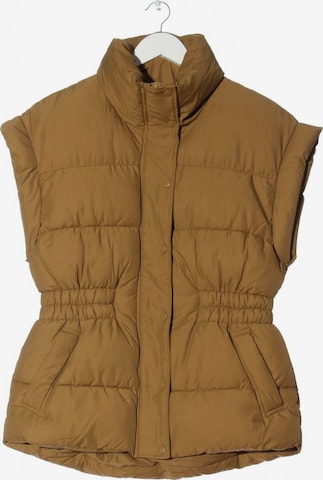 Gina Tricot Vest in S in Beige: front