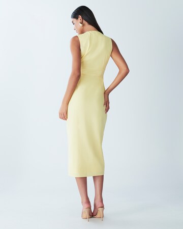 BWLDR Kleid 'Fran' in Gelb: Rückseite