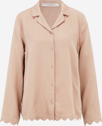 Underprotection Slaapshirt 'Jane' in Beige: voorkant