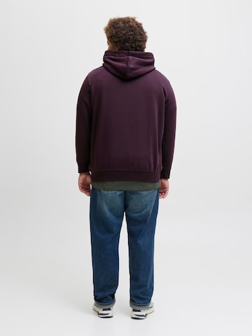 Jack & Jones Plus Sweatshirt 'JJEStar' in Purple