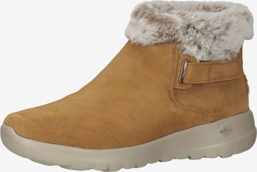 SKECHERS Ankle Boots in Brown: front