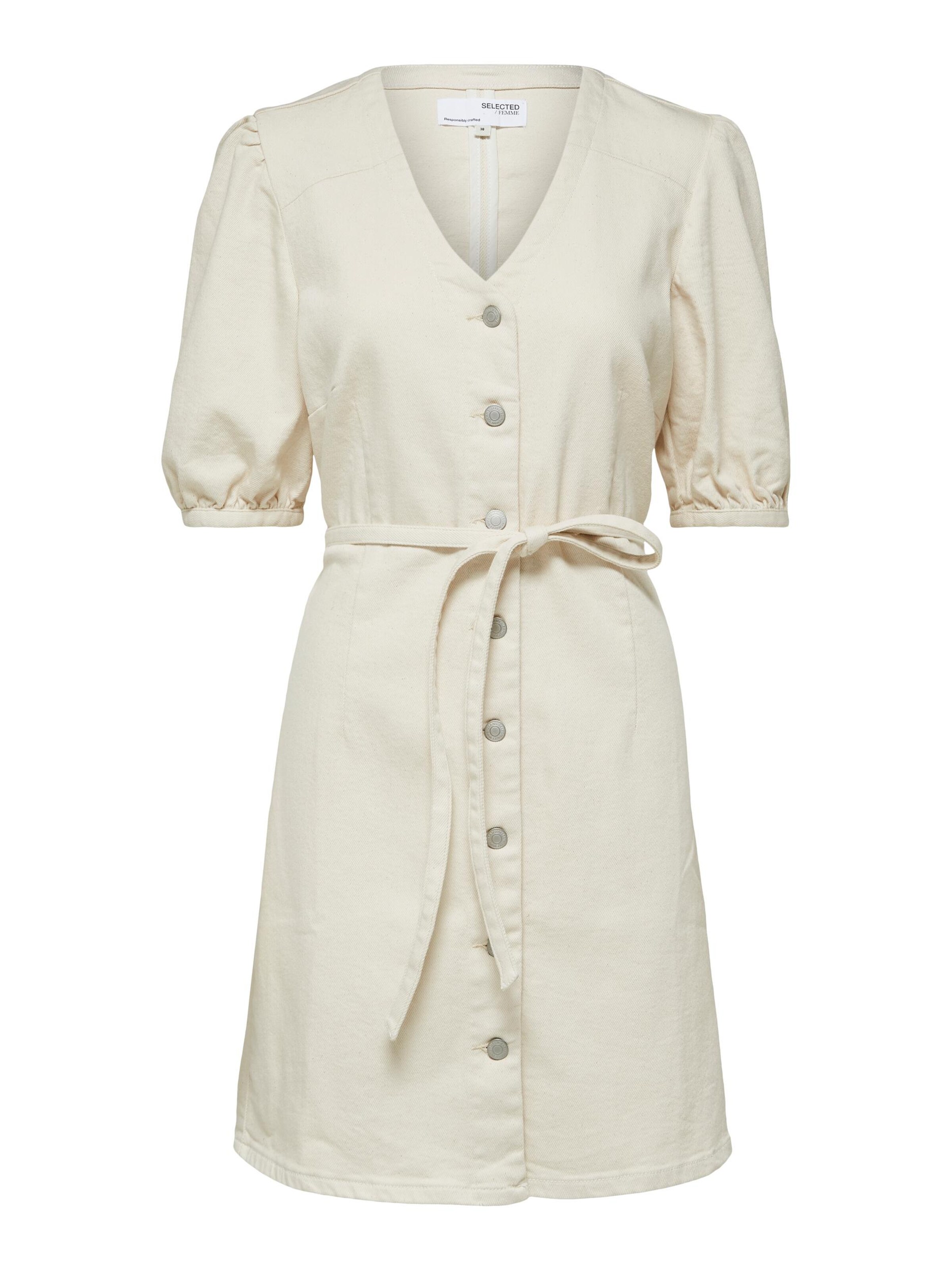 SELECTED Kleid 'Sophia' in Beige: Vorderseite