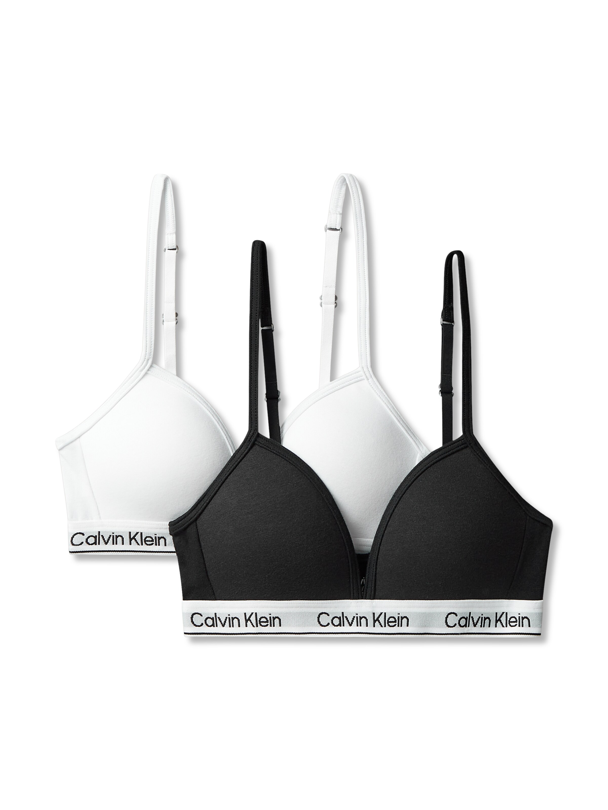 Soutiens-gorge Calvin Klein Underwear en noir : devant