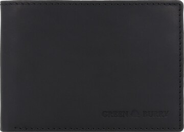 GREENBURRY Wallet in Black: front