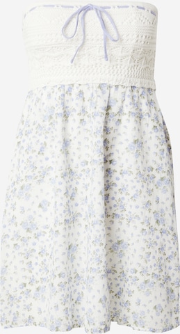 balta HOLLISTER Vasarinė suknelė: priekis