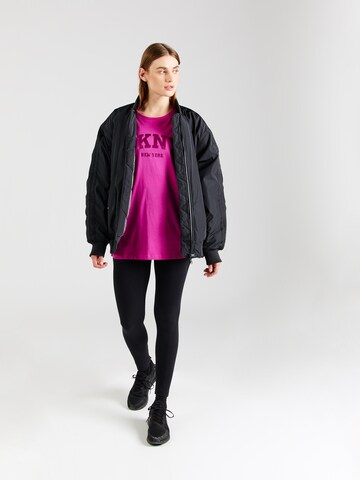 DKNY Performance Funktionsshirt in Lila