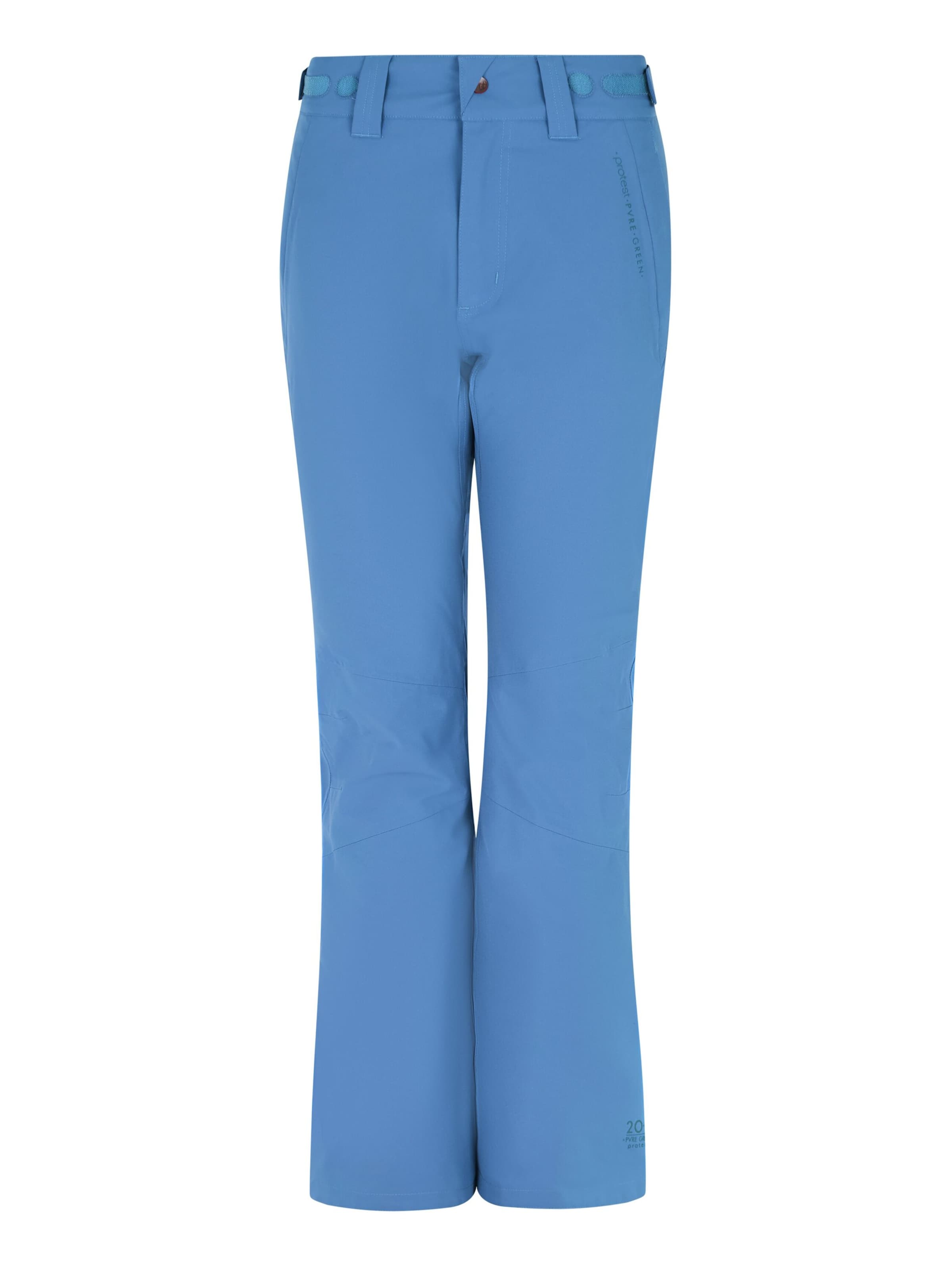 PROTEST Workout Pants 'PRTCARMACKOS' in Blue: front