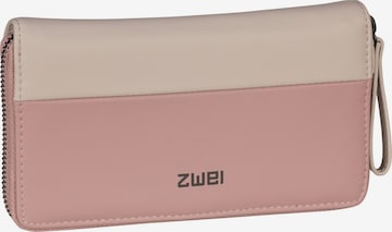 ZWEI Wallet 'Cargo' in Pink: front