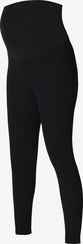 Regular Leggings Esprit Maternity en noir : devant