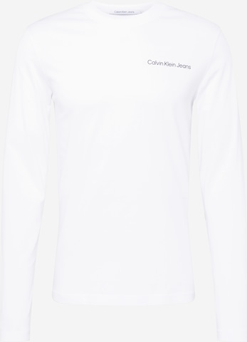 Calvin Klein Jeans Shirt in White: front